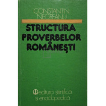 Structura proverbelor romanesti