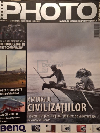 Harris Wallmen - Revista Photo Magazine, vol. 37 - Amurgul civilizatiilor - 2008 - Brosata