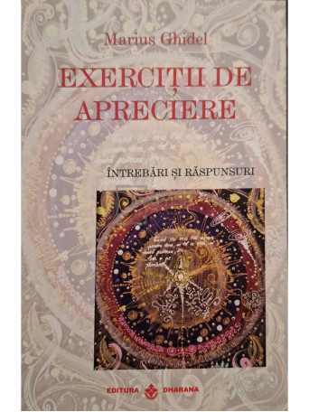 Marius Ghidel - Exercitii de apreciere - 2022 - Brosata