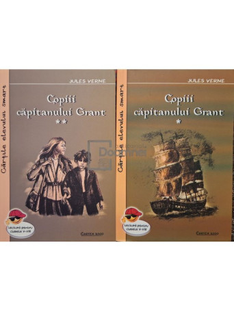 Jules Verne - Copiii capitanului Grant, 2 vol. - 2019 - Brosata