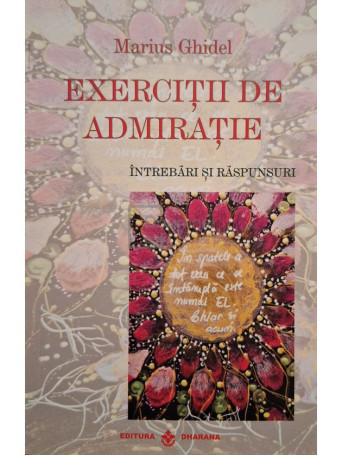 Marius Ghidel - Exercitii de admiratie - 2022 - Brosata