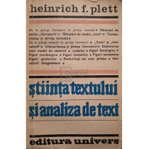 Stiinta textului si analiza de text