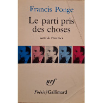 Le parti pris des choses
