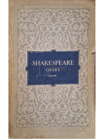 William Shakespeare - Opere, vol. IV - 1957 - Brosata