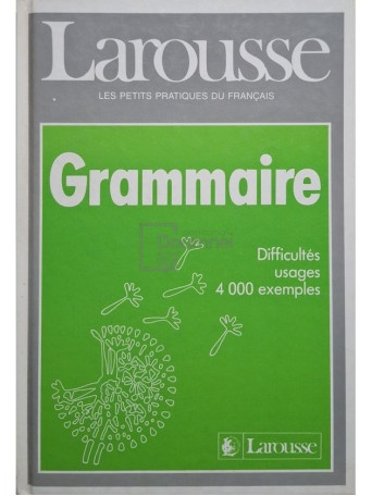 Larousse - Grammaire - Difficultes usages 4000 exemples - 1992 - Cartonata