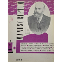 Manuscriptum, nr. 1/1971 (2) anul II