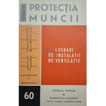 Lucrari de instalatii de ventilatie