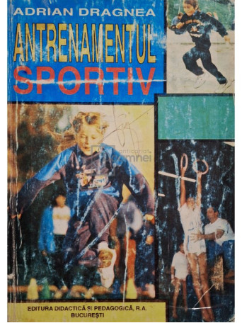 Adrian Dragnea - Antrenamentul sportiv - 1996 - Brosata
