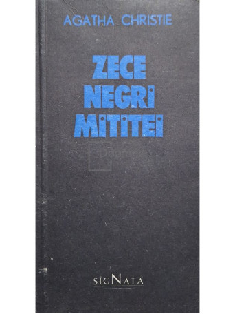 Agatha Christie - Zece negri mititei - 1990 - Brosata