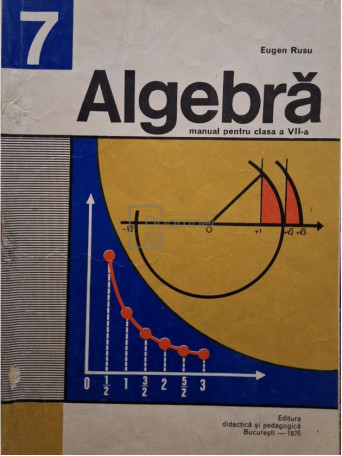 Eugen Rusu - Algebra - Manual pentru clasa a VII-a - 1978 - Brosata