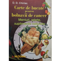 Carte de bucate pentru bolnavii de cancer