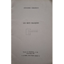 Les mots magiques (semnata)