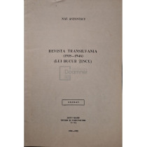 Revista Transilvania (1918-1946) (Lui Bucur Tincu) (semnata)