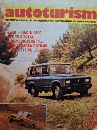 - Revista Autoturism, nr. 11/1985 - 1985 - Brosata