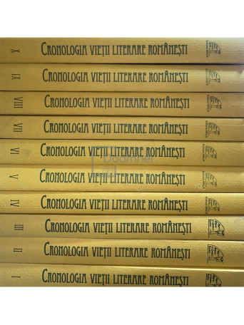 Eugen Simion (coord.) - Cronologia vietii literare romanesti, 10 vol. Perioada postbelica 1944-1964 - 2012 - Brosata