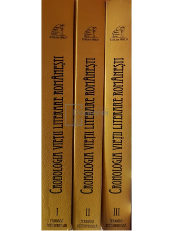 Eugen Simion (coord.) - Cronologia vietii literare romanesti, 3 vol. Perioada postcomunista 1990-1992 - 2014 - Brosata