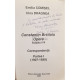 Irina Dragnea - Constantin Brailoiu - Opere, vol. VII - Corespondenta, partea I (dedicatie) - 2008 - Brosata