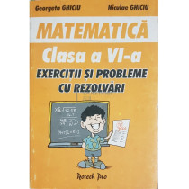 Matematica - Exercitii si probleme cu rezolvari, clasa a VI-a