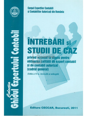 Nadia Marinescu (red.) - Intrebari si studii de caz - CECCAR - 2011 - Brosata
