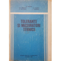 Tolerante si masuratori tehnice