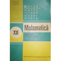 Matematica - Algebra - Manual pentru clasa a XII-a