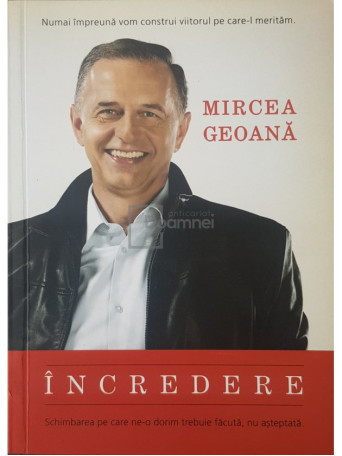 Mircea Geoana - Incredere - 2009 - Brosata