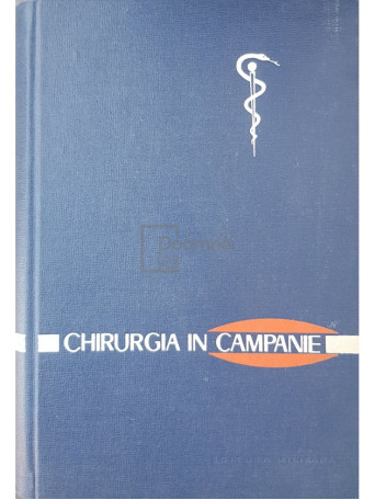 Eugen Mares - Chirurgia in campanie - 1964 - Cartonata