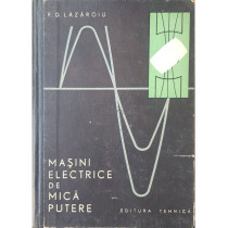 Masini electrice de mica putere