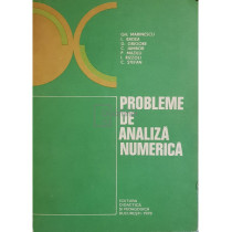 Probleme de analiza numerica