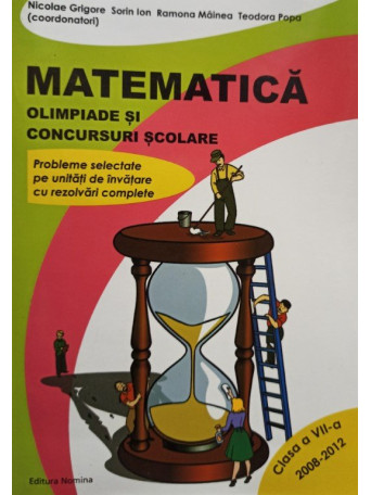 Matematica - Olimpiade si concursuri scolare, clasa a VIIa