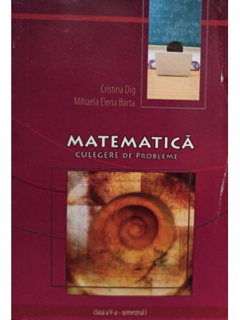 Matematica - Culegere de probleme clasa a Va, semestrul I