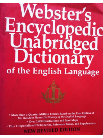 Webster's Encyclopedic Unabridged Dictionary of the English Language
