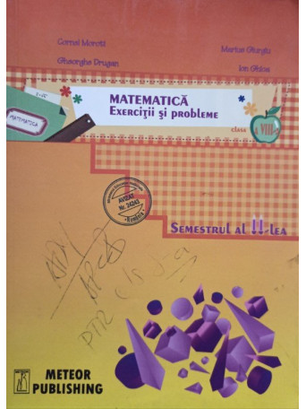 Matematica - Exercitii si probleme clasa a VIII-a semestrul al II-lea