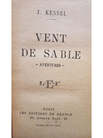 Vent de sable