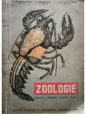 Zoologie - Manual pentru clasa a IXa