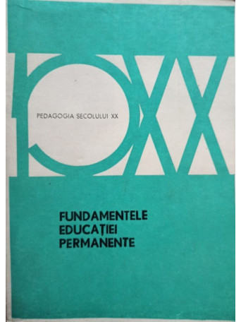 Fundamentele educatiei permanente