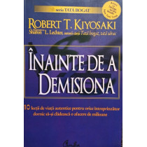 Inainte de a demisiona