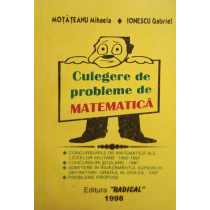 Culegere de probleme de matematica