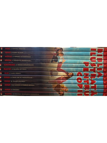 Joy Melissa Jensen - Biblia ilustrata pentru copii, 12 vol.
