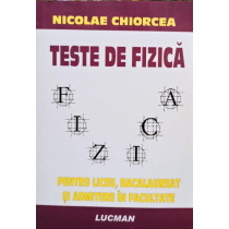 Teste de fizica