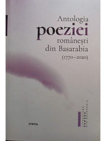Antologia poeziei romanesti din Basarabia