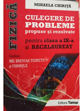 Culegere de probleme pentru clasa a IX-a si bacalaureat
