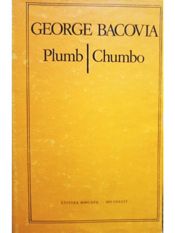 George Bacovia - Plumb / Chumbo - 1983 - Cartonata