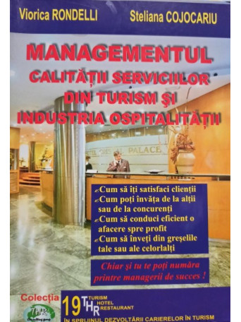 Managementul calitatii serviciilor din turism si industria ospitalitatii