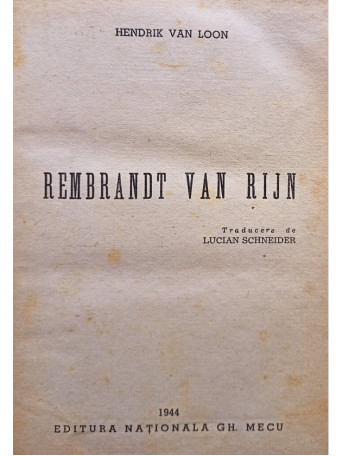 Rembrandt van Rijn