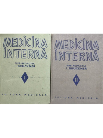 I. Bruckner - Medicina interna - 2 vol. - 1980 - Cartonata