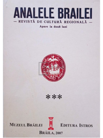 Analele Brailei, vol. III