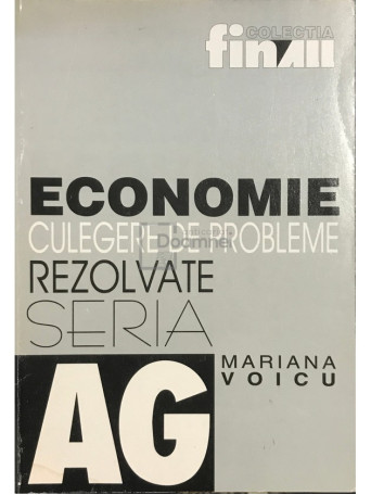 Economie - culegere de probleme rezolvate