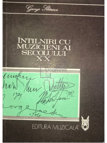 Intalniri cu muzicieni ai secolului XX