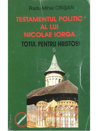 Testamentul politic al lui Nicolae Iorga